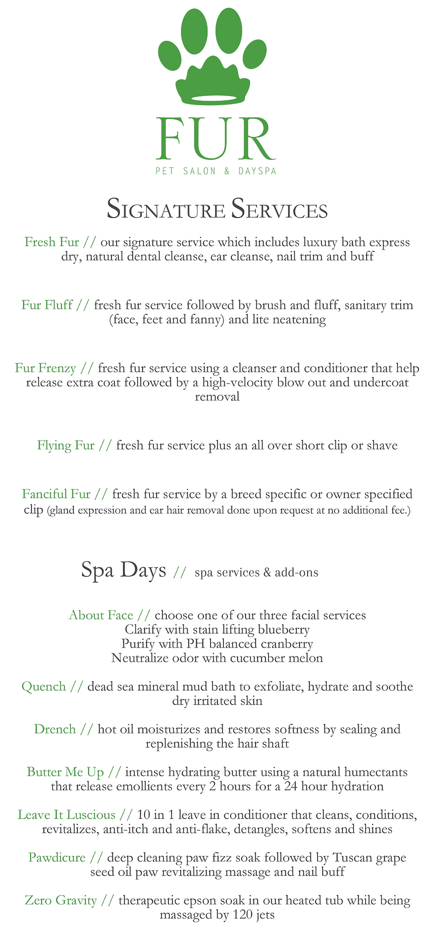 FUR Pet Salon and Dayspa Menu.png