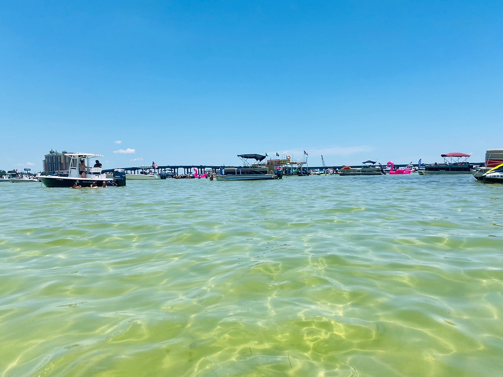Crab Island in Destin, Florida