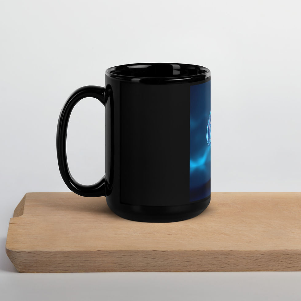 Thumbnail: Blue Brain Glossy Mug