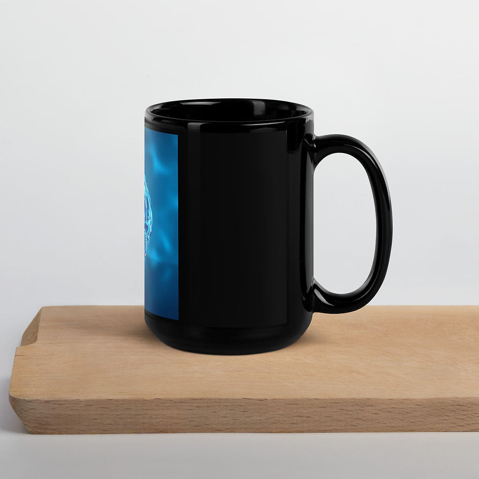 Thumbnail: Blue Brain Glossy Mug