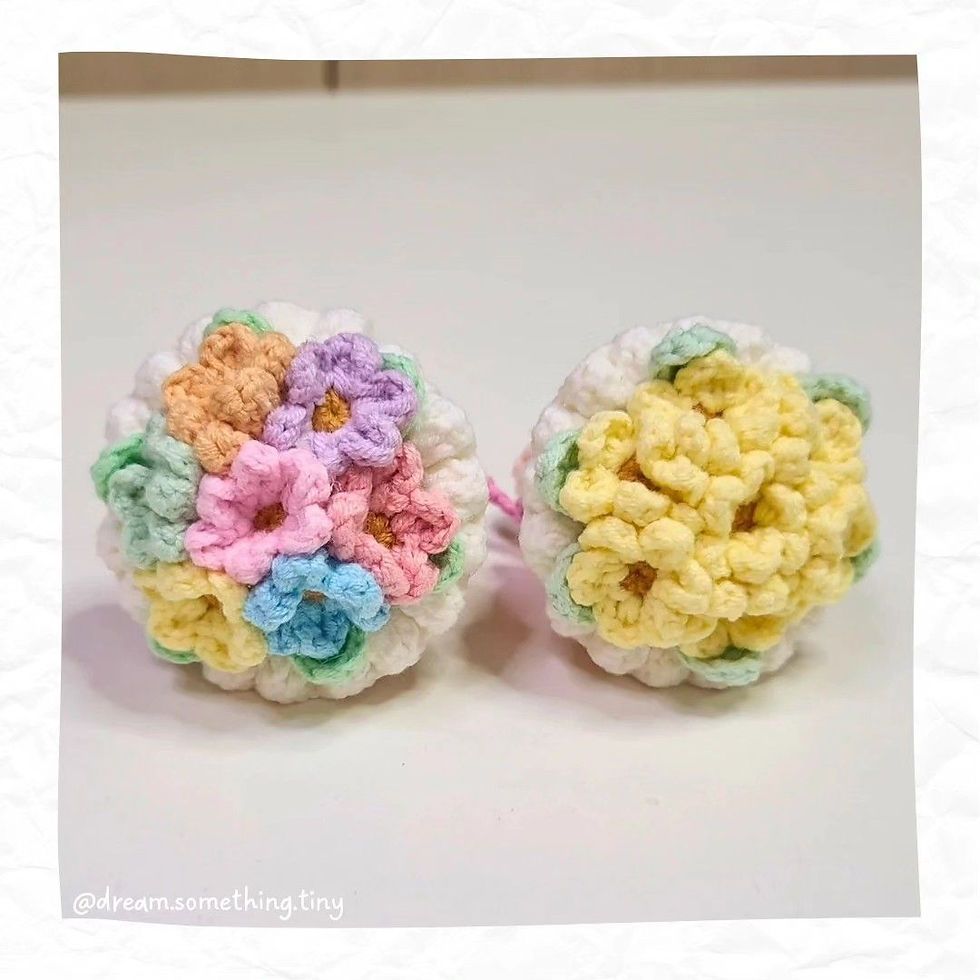 Thumbnail: 迷你畢業花束鎖匙扣💐