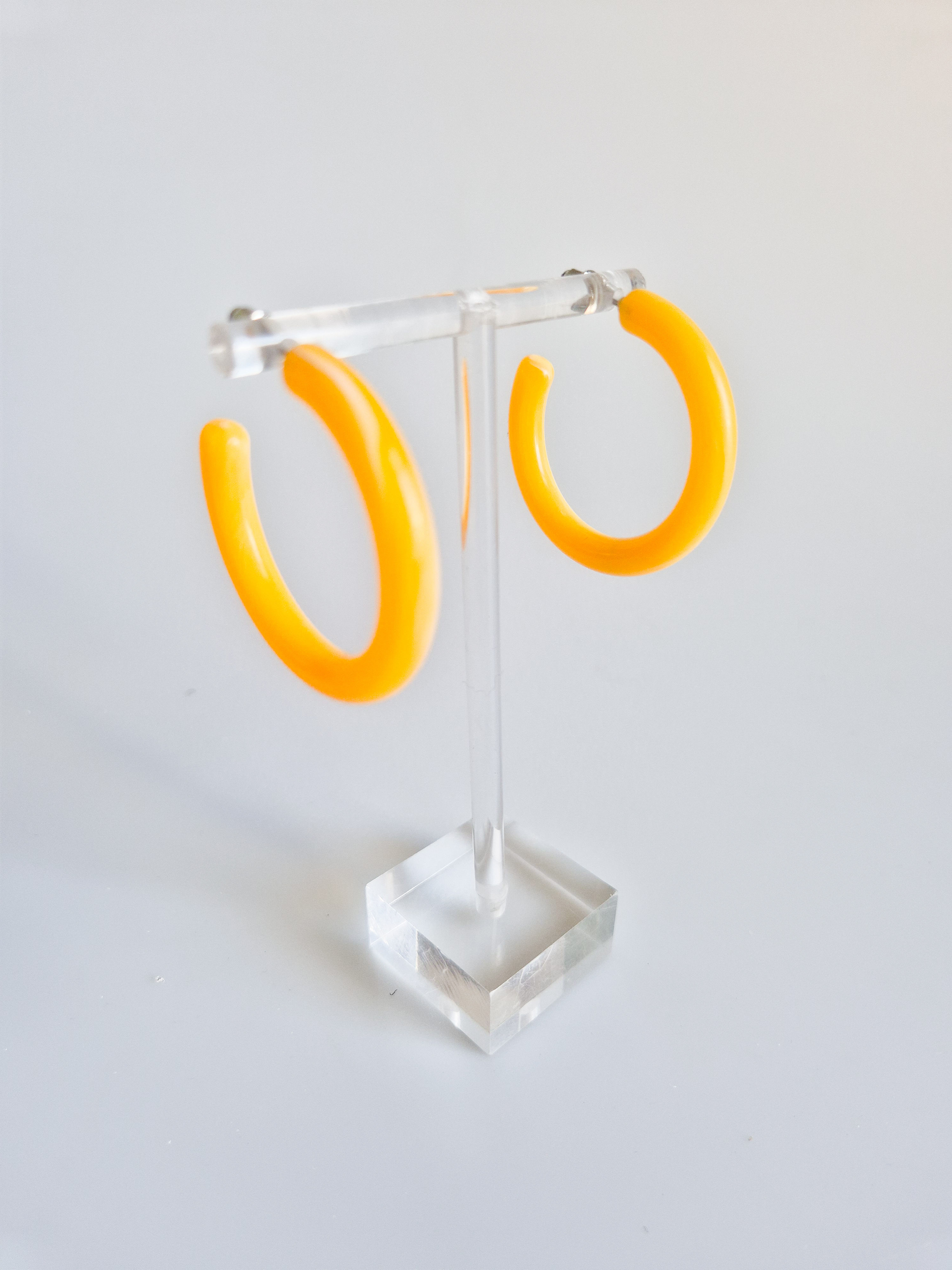 MANGO HOOP EARRINGS