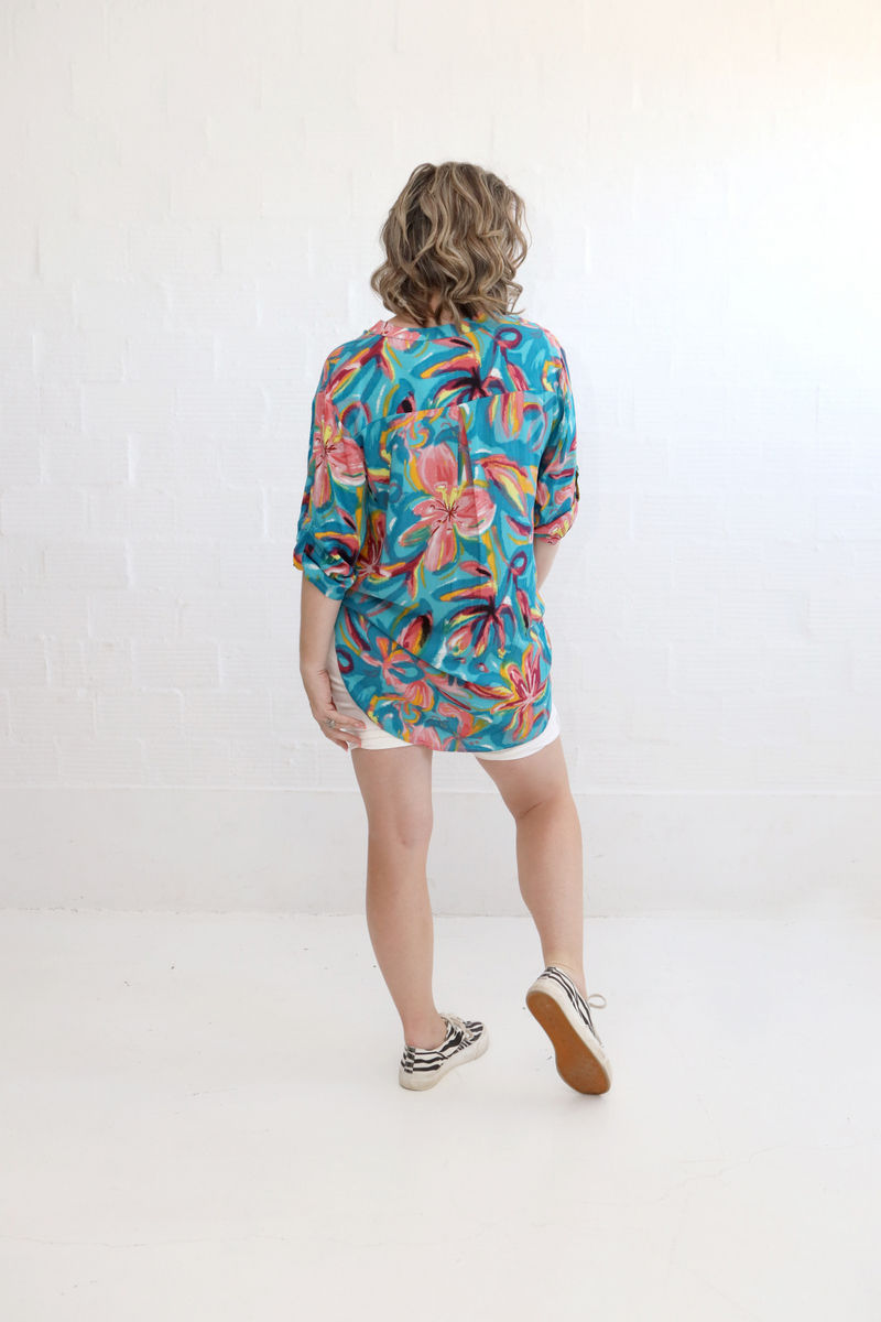 Thumbnail: TURQ PICASSO SHIRT