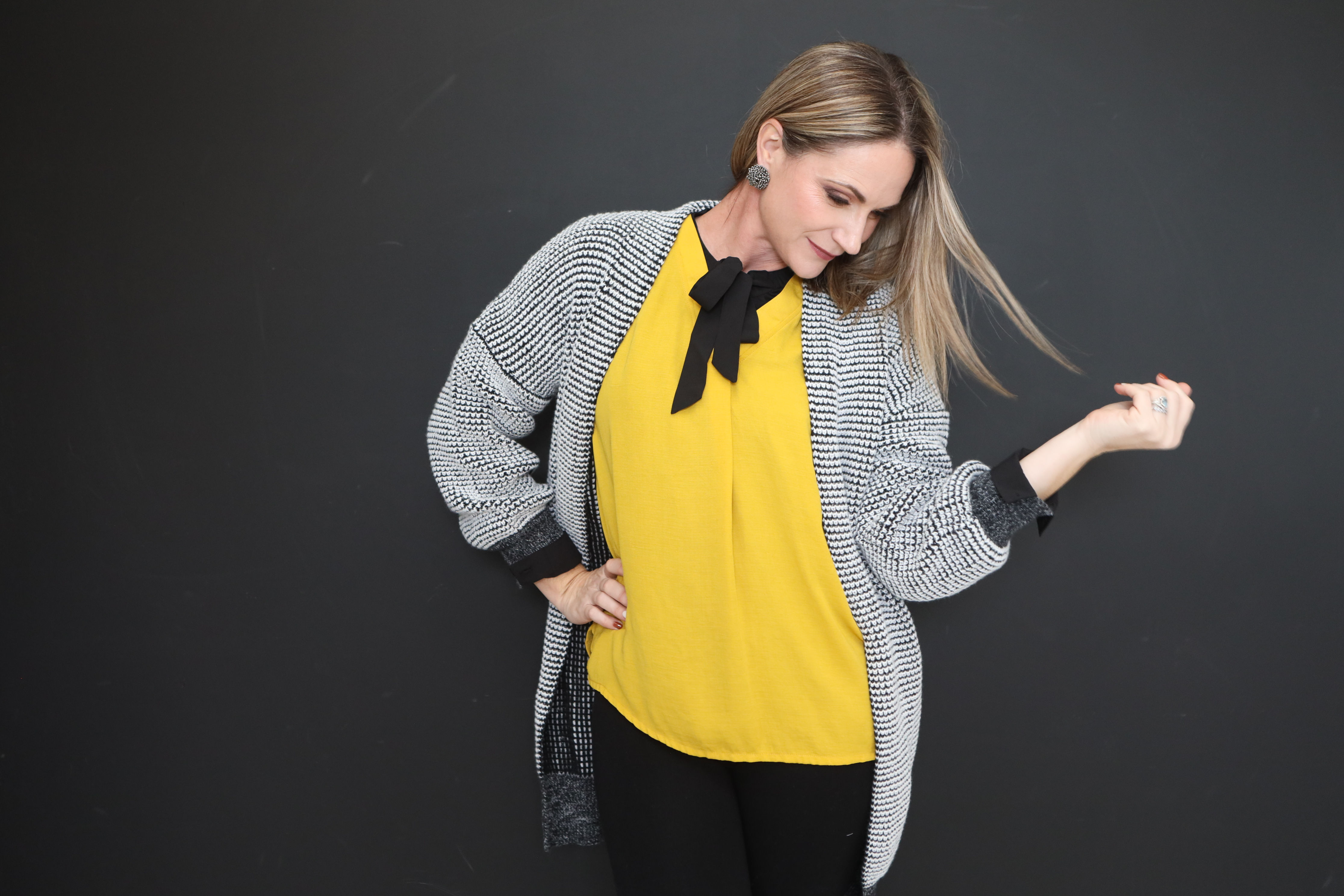 BLACK SEASALT KNIT JACKET