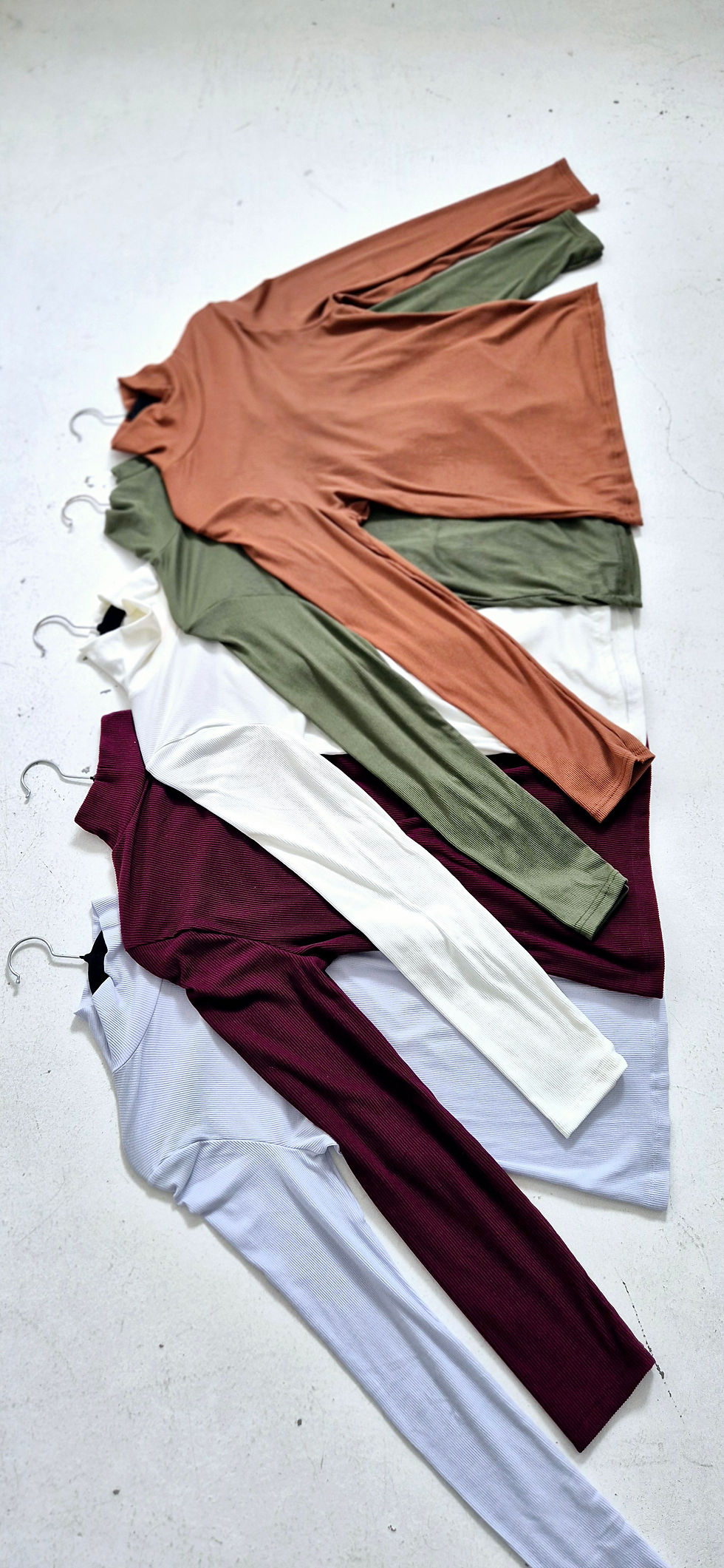 Thumbnail: WINTER WHITE POLO NECK TOP