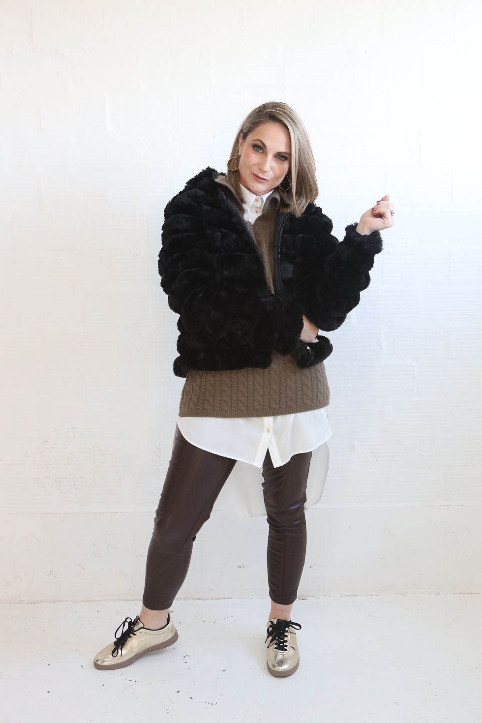 Thumbnail: MOCHA MUSHROOM KNIT
