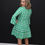 Thumbnail: GREEN FESTIVE SHORT DRESS