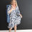 Thumbnail: BIRDIE DAMASK WRAP DRESS