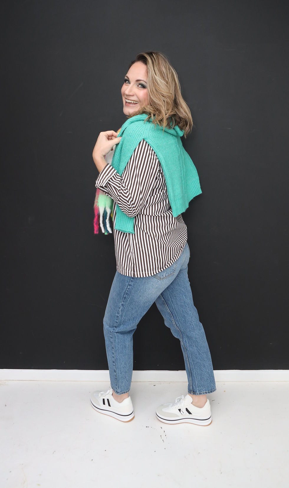 Thumbnail: Choc Black Stripe Shirt