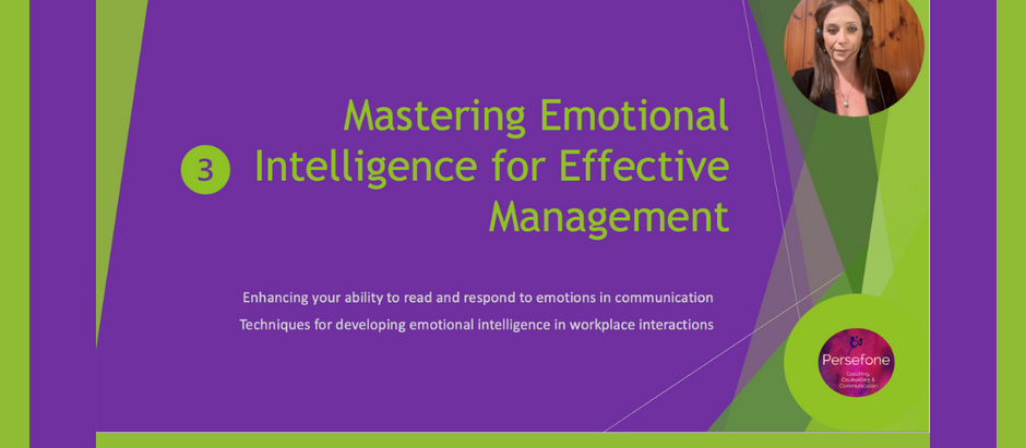 Udemy Course: Mastering Emotional Intelligence for Effective Management, Lead with Emotional Intelligence.
