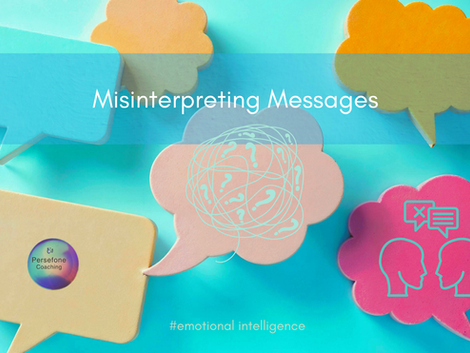 misinterpreting messages