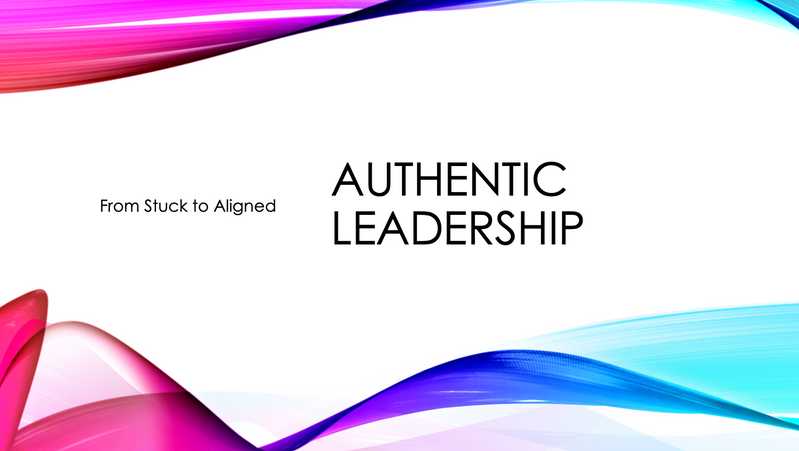 a white background with authentic leadership written on it