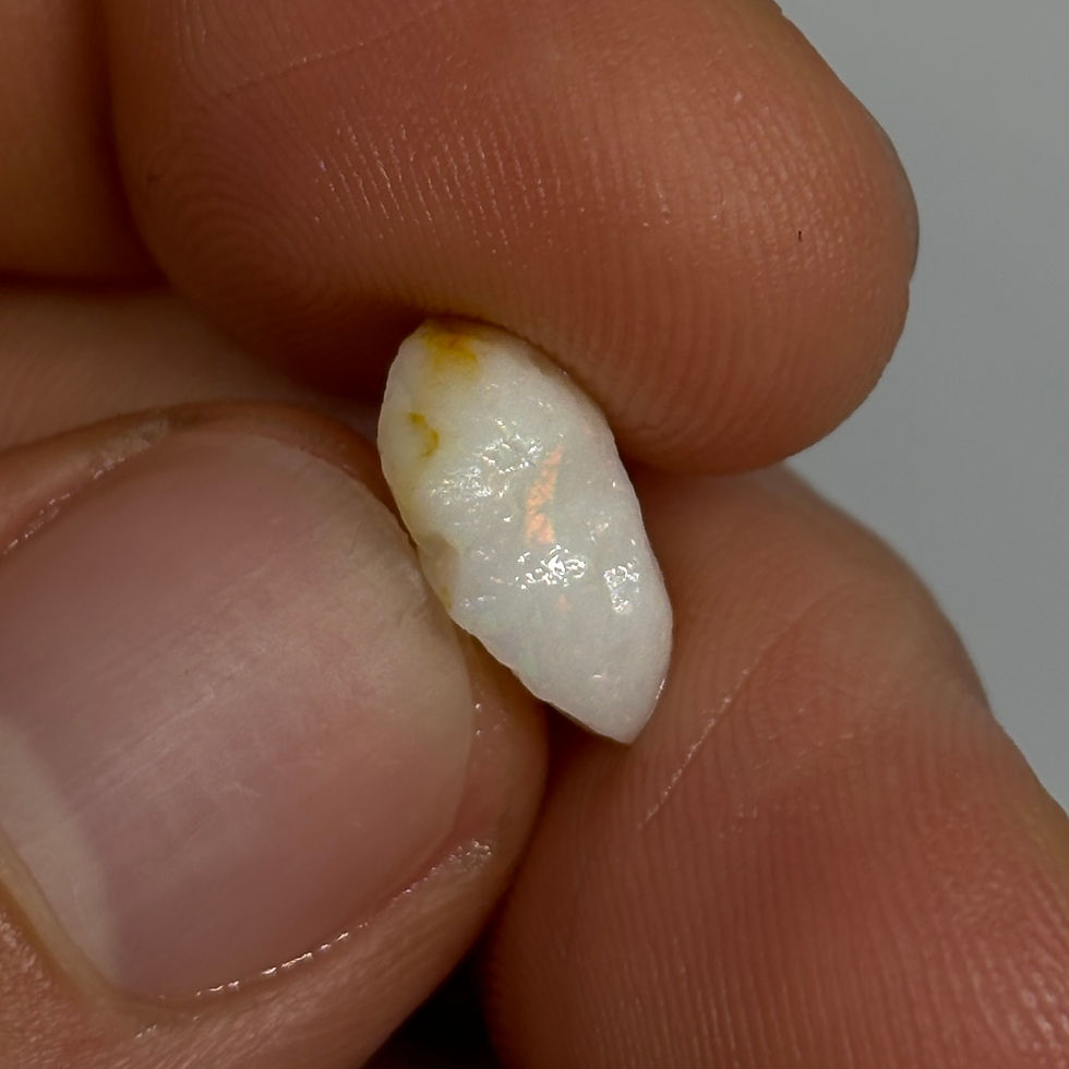Thumbnail: Australian Coober Pedy Sparkling Pinfire Opal Stone Cutter