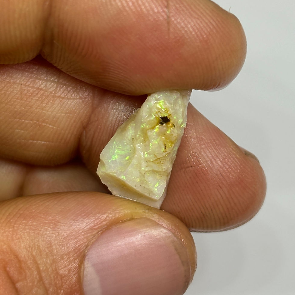 Thumbnail: Rough Starry Uncut Brazilian Opal