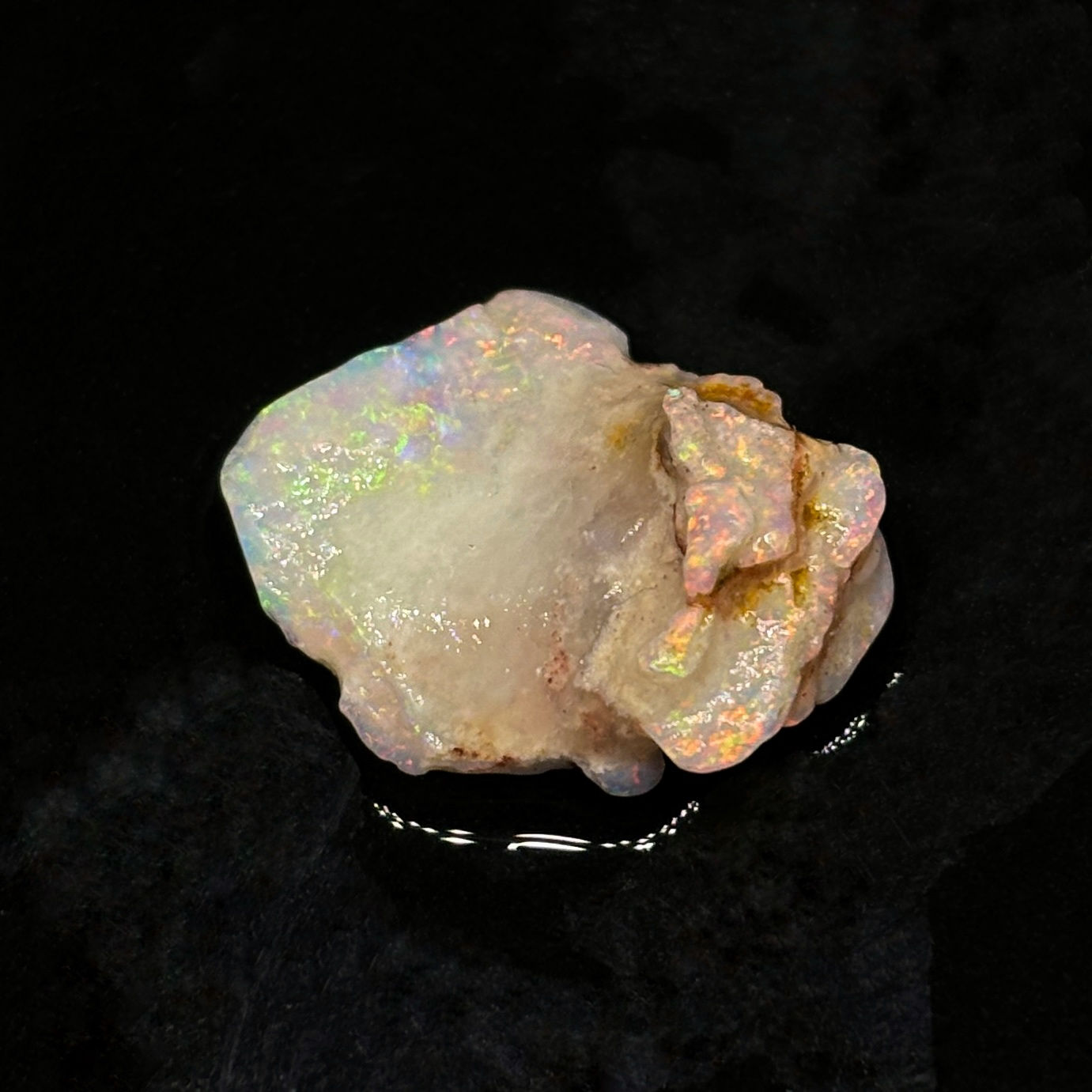 Australian Coober Pedy Double Tiered Uncut Opal Stone