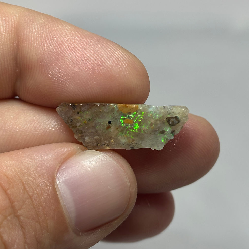 Thumbnail: Beautiful Rough Louisiana Vernon Parish Fire Opal Parcel