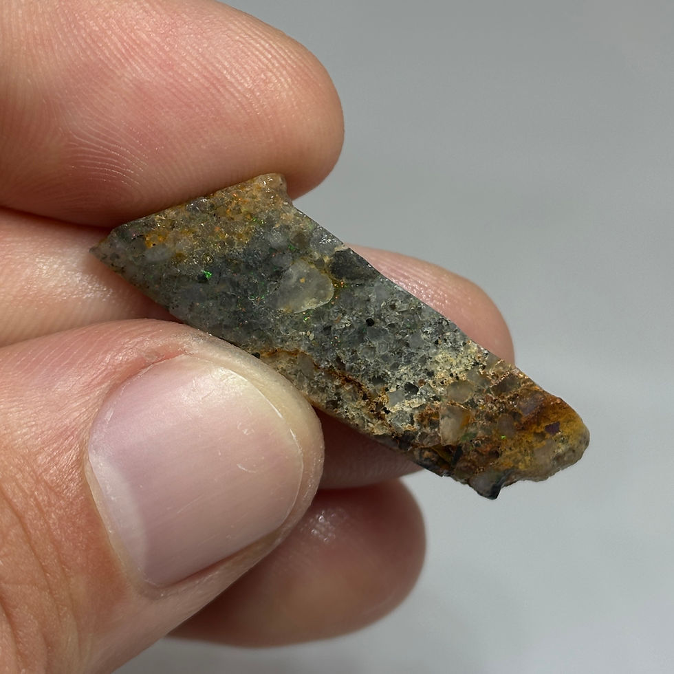 Thumbnail: Nice Rough Louisiana Hidden Fire Opal Parcel
