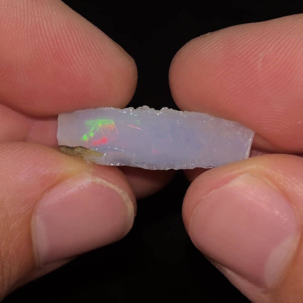 Thumbnail: Straight On Virgin Valley Nevada Opal Stone Rough