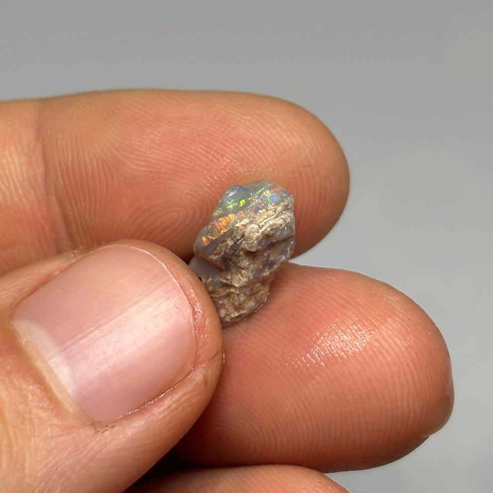 Thumbnail: High Color Based Australian Lightning Ridge Raw Uncut Opal