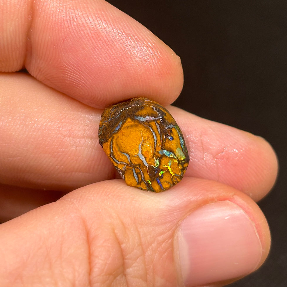 Thumbnail: Colorful Blend Of Australian Koroit Matrix Opal Cutting Parcel