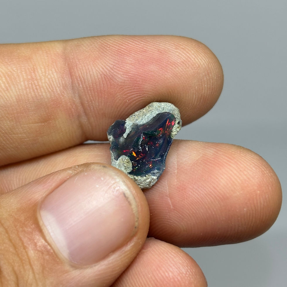 Thumbnail: Uncut Welo Ethiopian Color Lot Opal Rough
