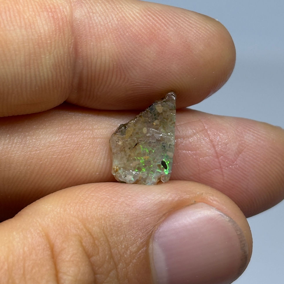 Thumbnail: Uncut Vernon Parish Louisiana Hidden Fire Opal Thunder Stone