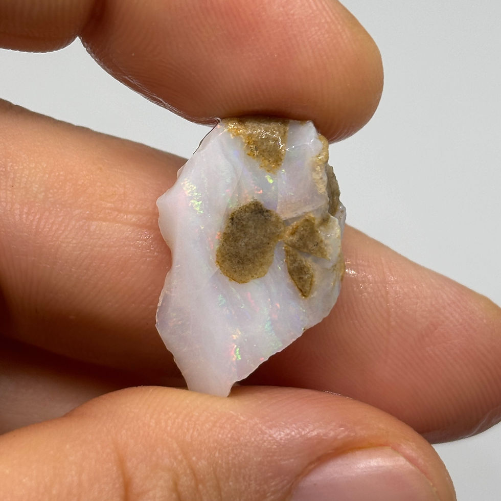 Thumbnail: Large Colored Brazilian Opal Stone Material