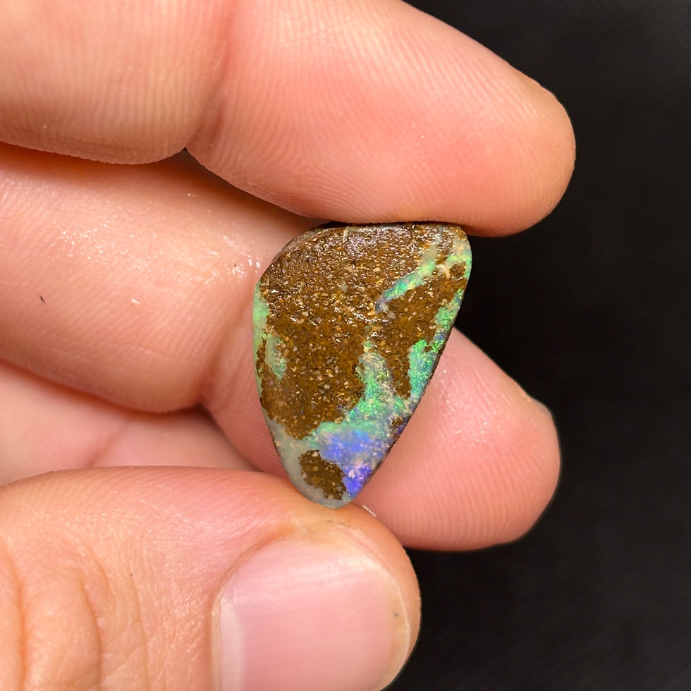 Radiant Set Of Raw Uncut Australian Boulder Opals | The Opal Source