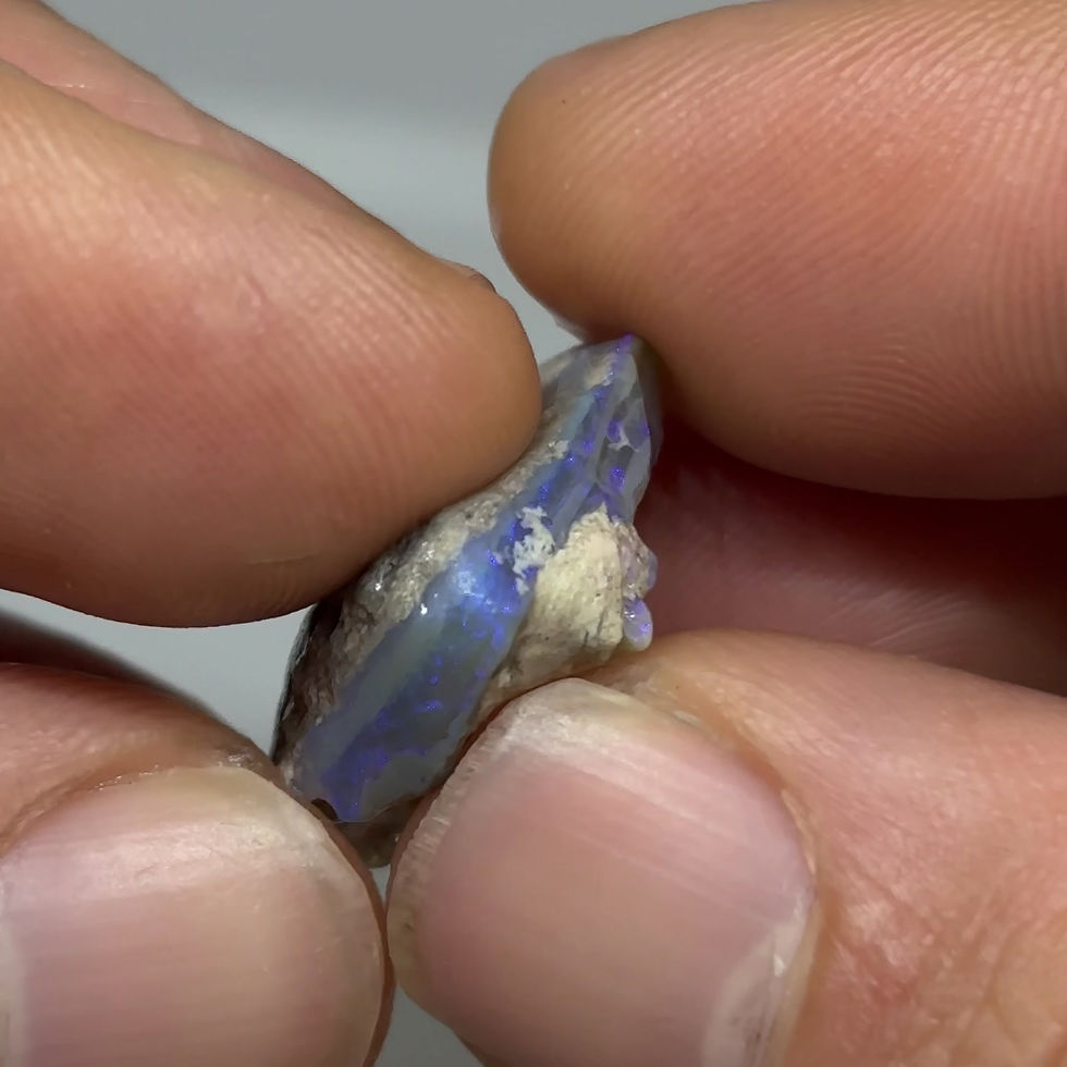 Thumbnail: Rough Loud Australian Lightning Ridge Opal Stone Parcel