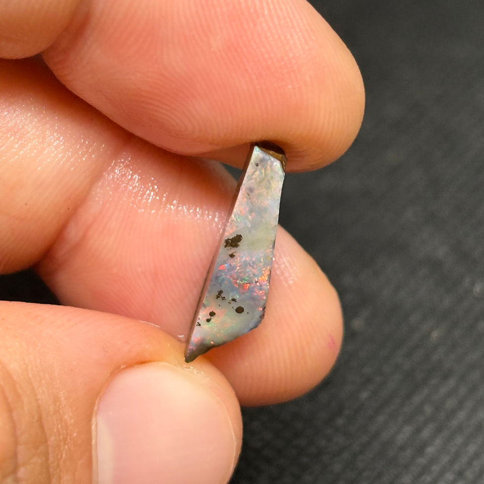 Thumbnail: Dazzling Rough Uncut Australian Winton Boulder Opal Parcel