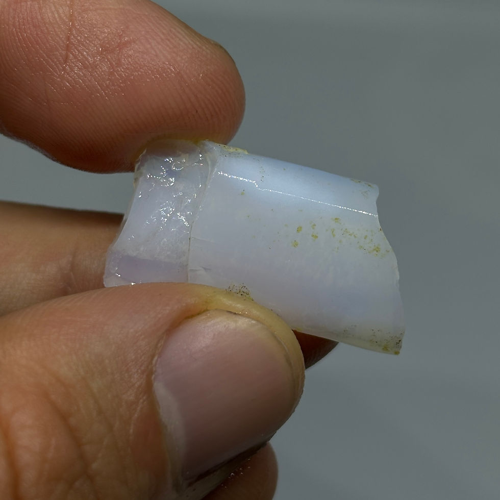 Thumbnail: Thick Raw Color Rolling Virgin Valley Nevada Opal Stone