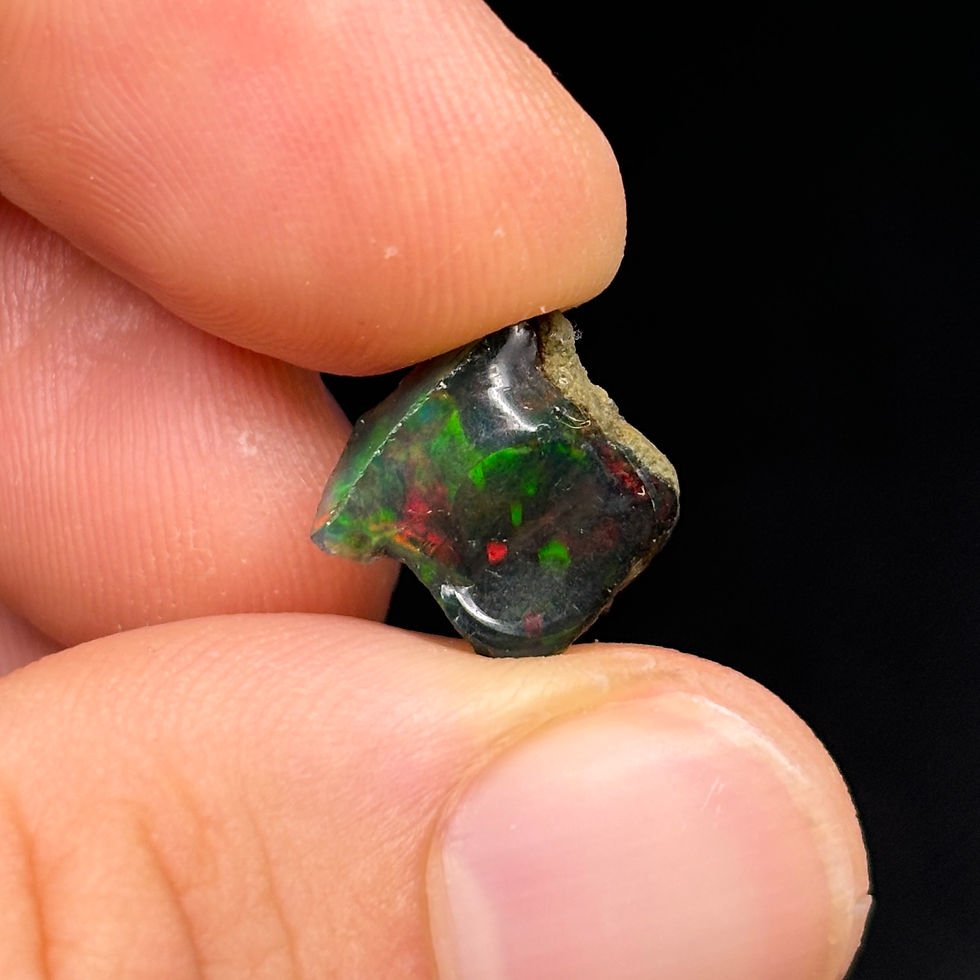 Thumbnail: Welo Ethiopian Color Shuffle Uncut Opal Stone