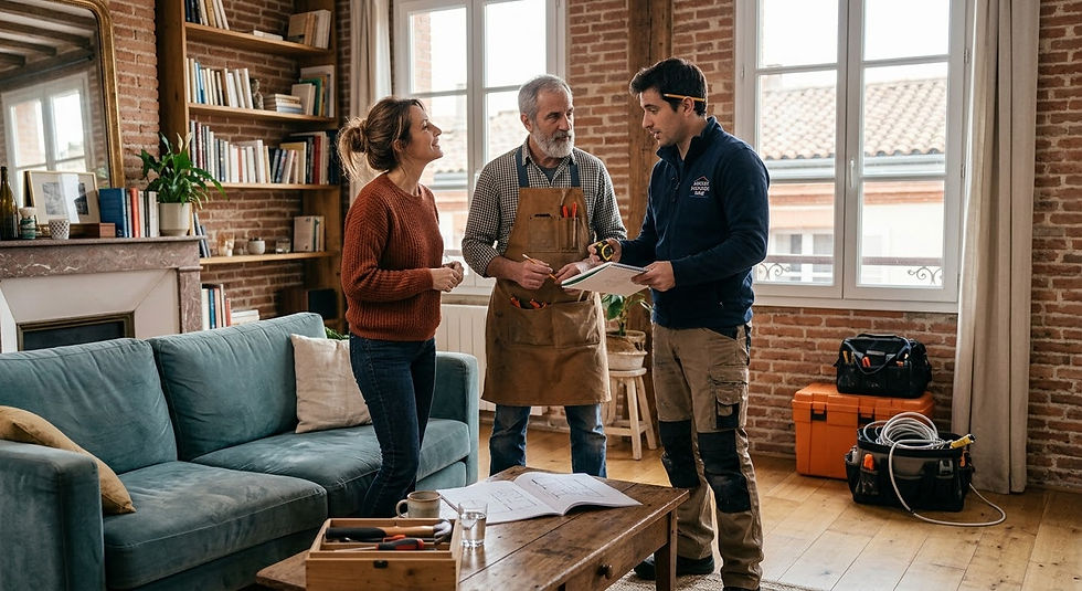 Démarchage à domicile pour des travaux de rénovation énergétique et bon de commande signé