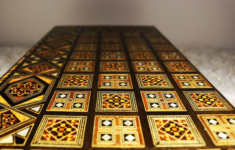 Thumbnail: Holz Backgammon Brett
