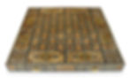 الصورة المصغرة: Holz Backgammon/Schach Brett inkl. Holz Steine BT502