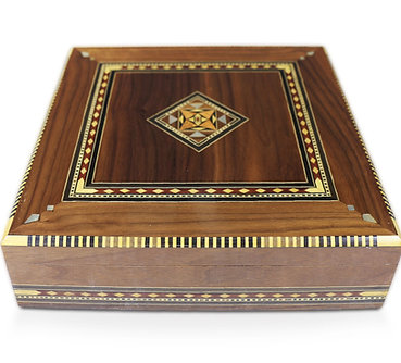 Holz Mosaik Schatulle K 11-25