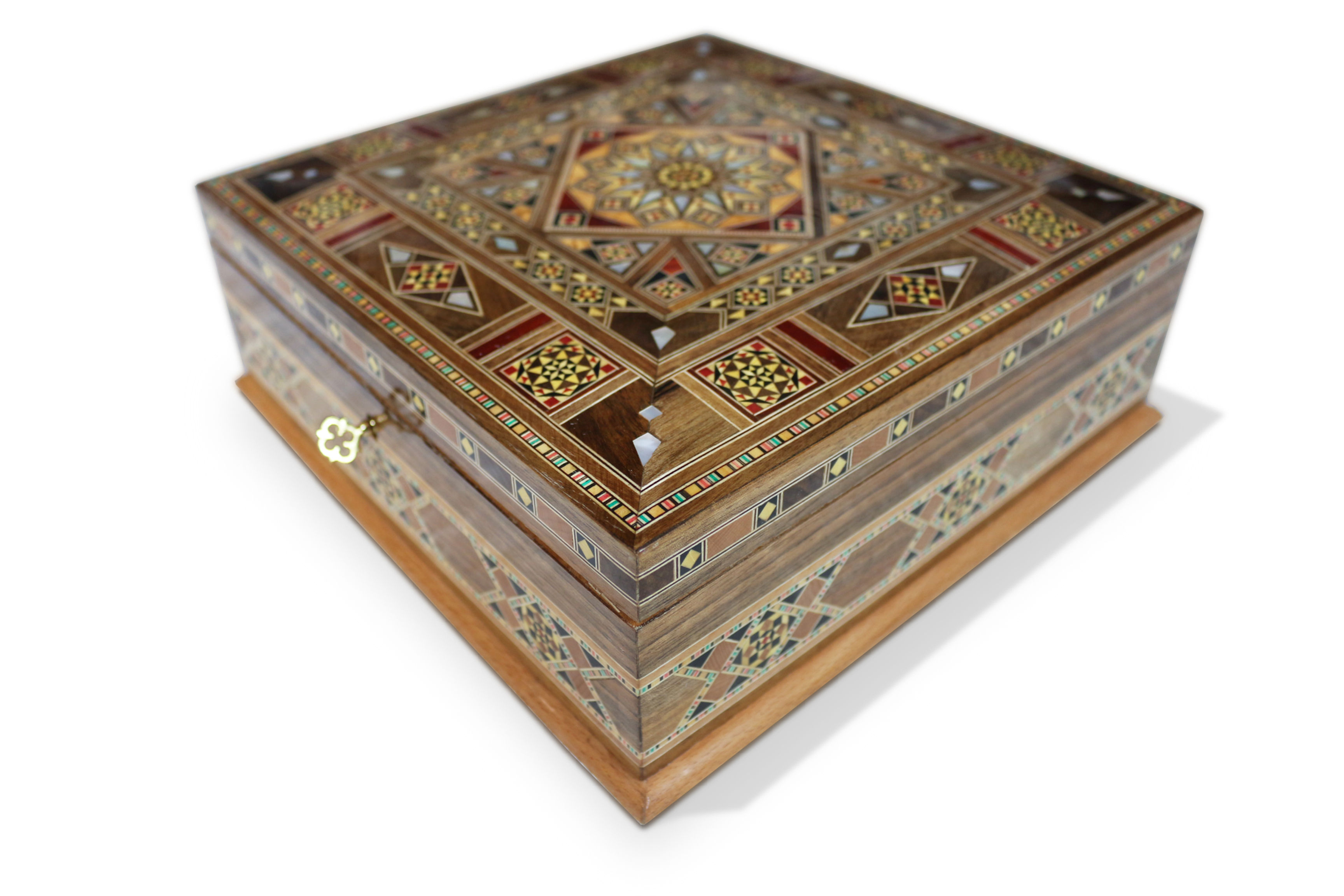 Holz Mosaik Schatulle K251
