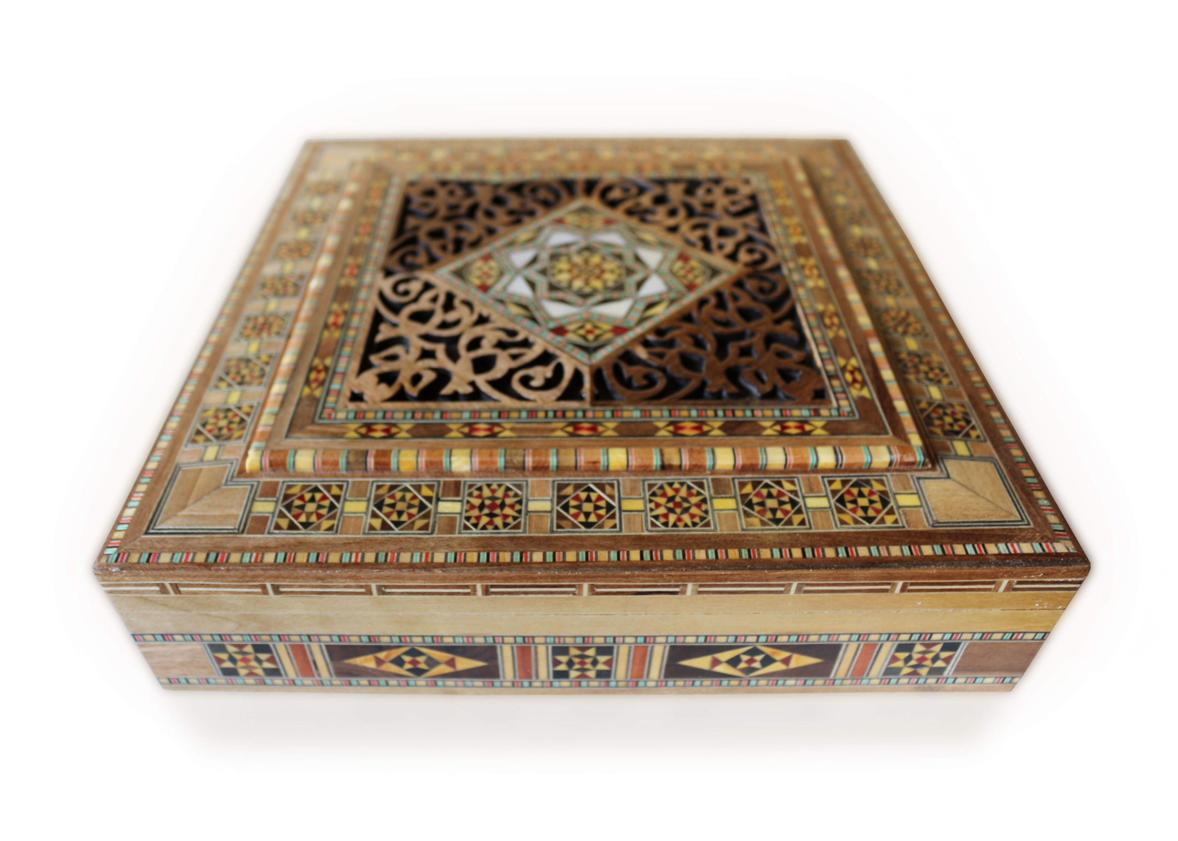Holz Mosaik Schatulle K 22-45