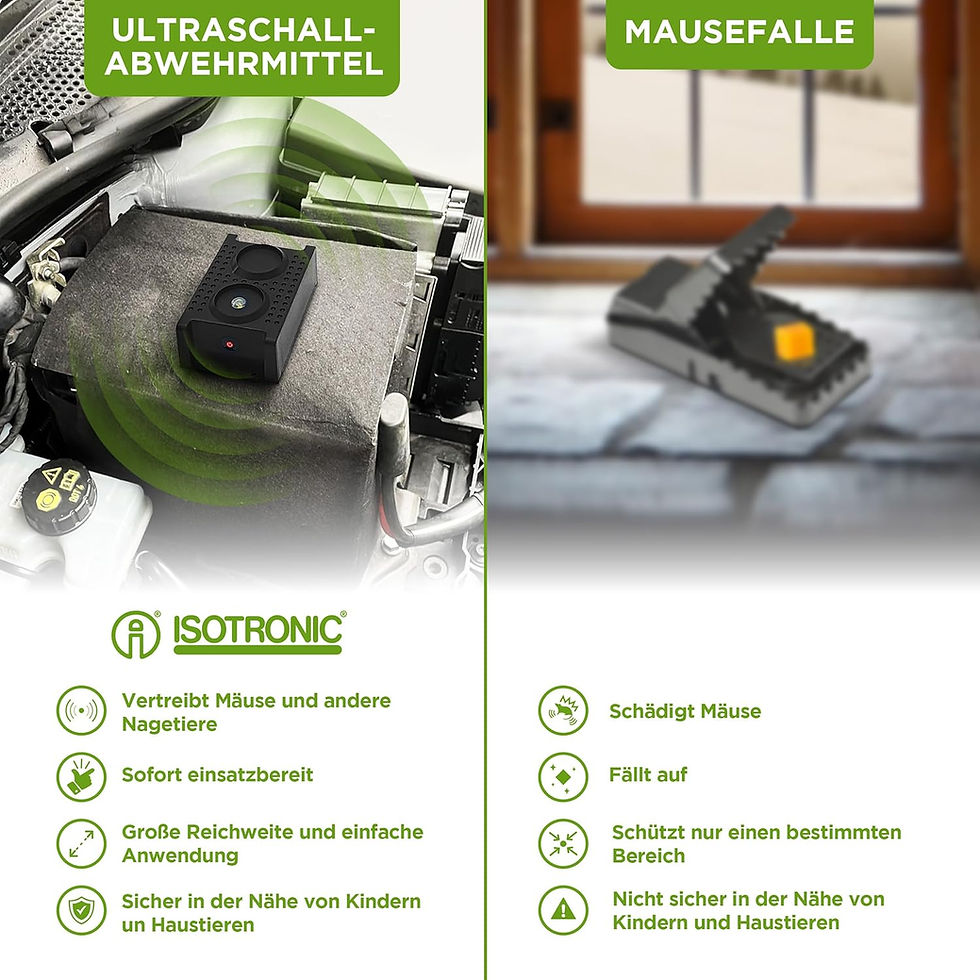 Miniaturbild: "Vibi" LED Marder-Mausvertreiber Mobil
