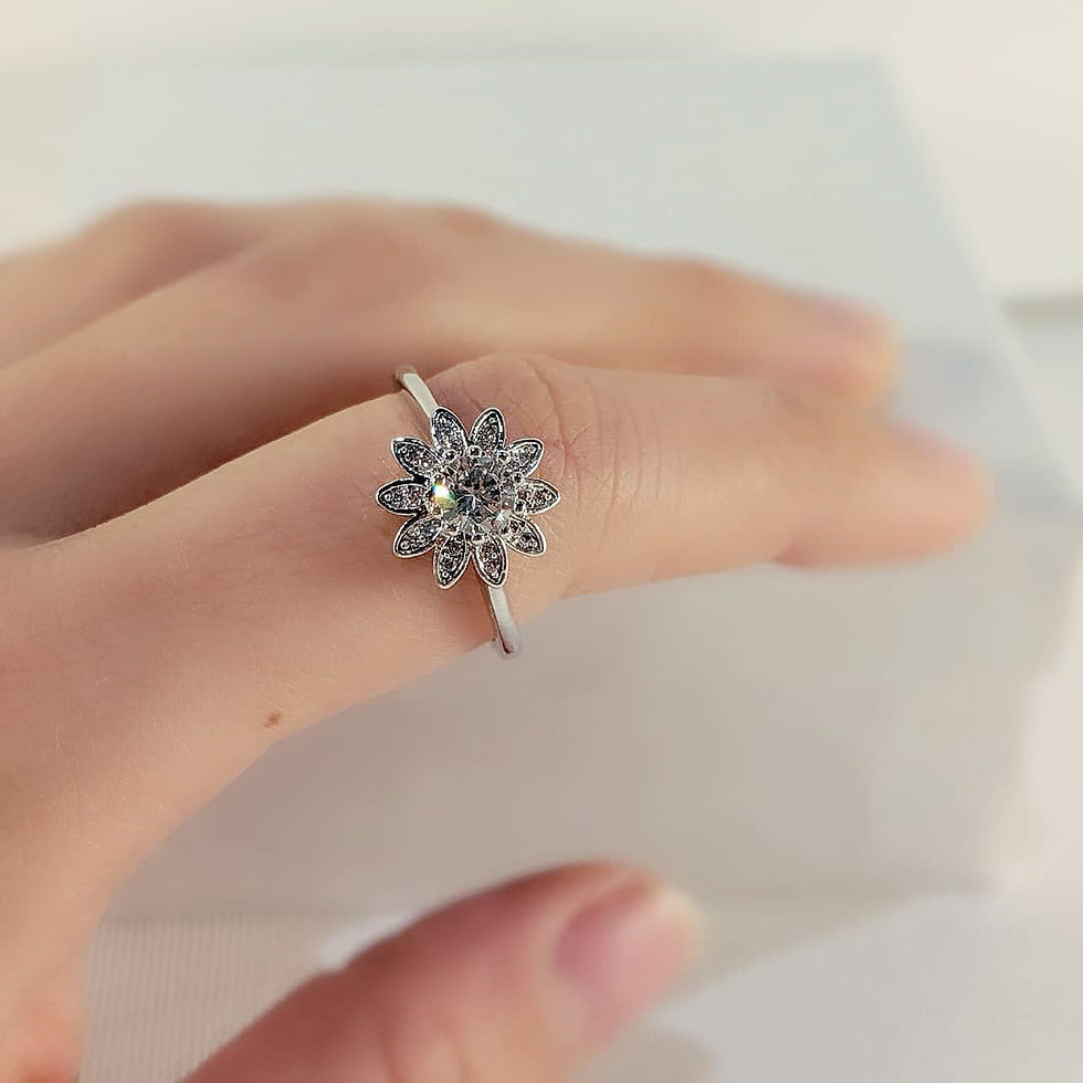 Thumbnail: Tiffany Flower Ring