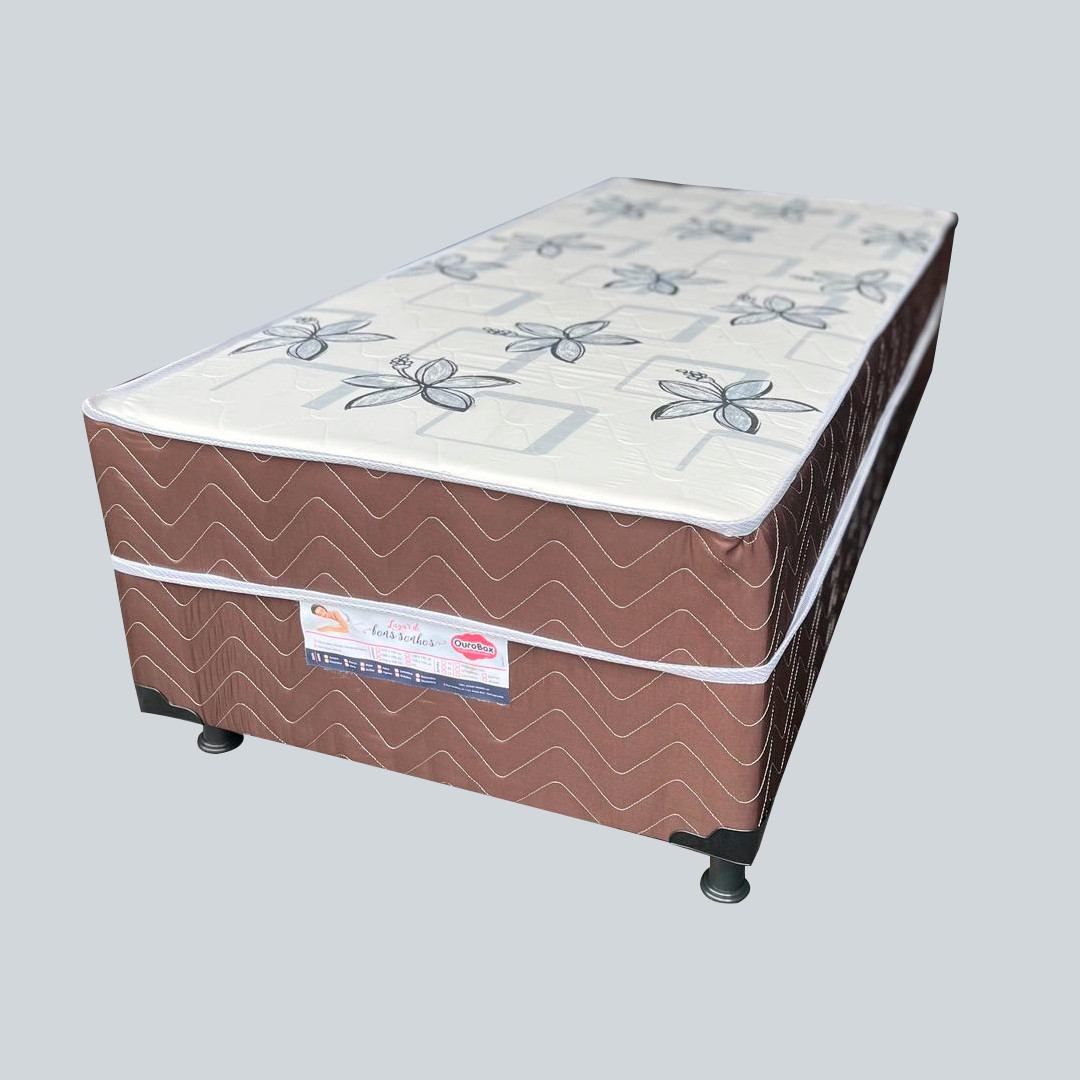 Cama box conjugada Solteiro
