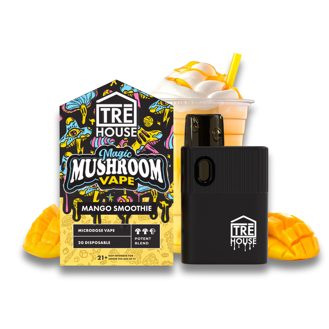 Tre House Pen | Vape desechable | Microdosis de Hongos | 2 gr | Mango Smoothie