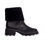 Thumbnail: Black Leather Ankle Boots Andira – Women’s Block Heel Boots