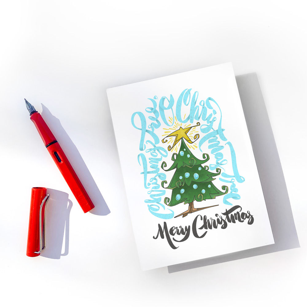 Printable Card - ChristmasTree