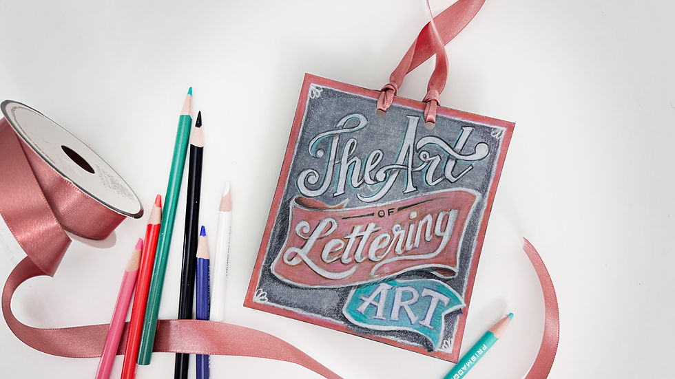The Art of Lettering Art