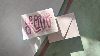 Love is all we need greeting card