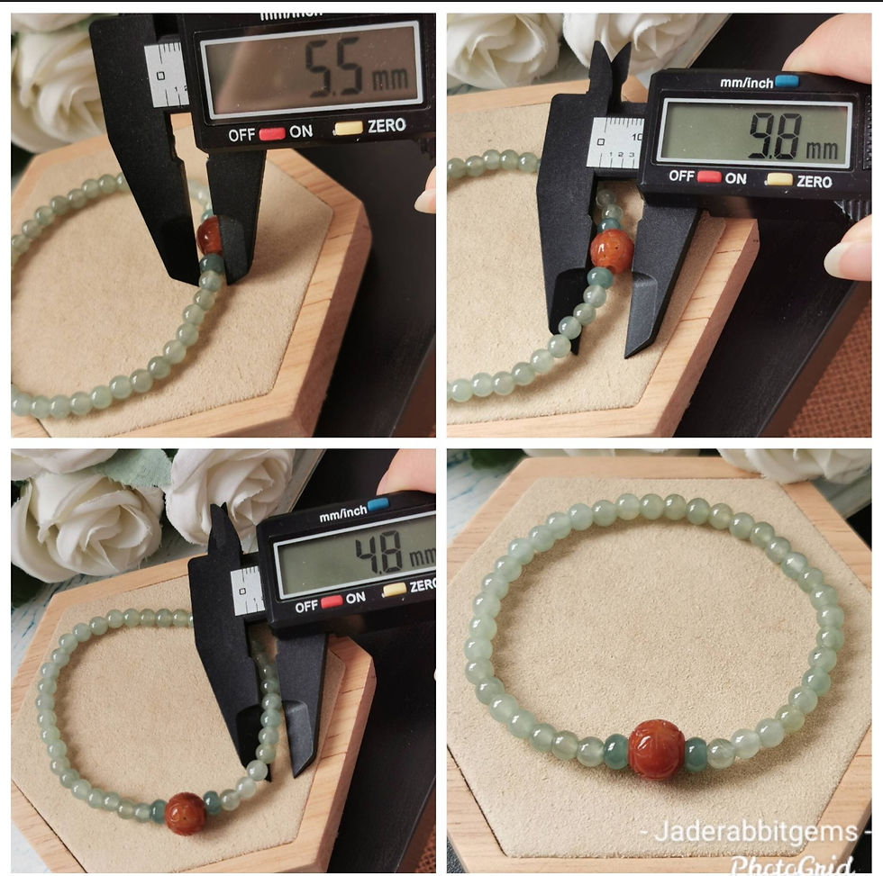 Thumbnail: 925 Flower,Tri Colour Bracelet ,Red Floral Bracelet & Black Grey Pendant