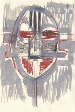 charcoal.pen.paint.14x21cm