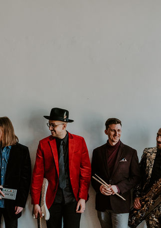 Band portrait photography