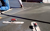 Smoothing Concrete